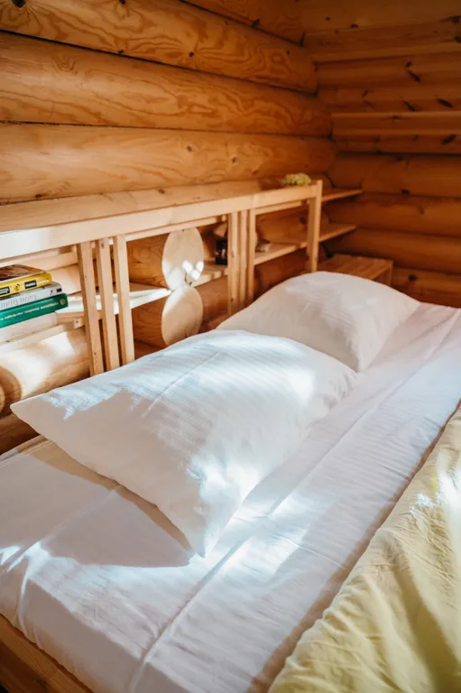 Семейный номер гостевого центра на берегу пруда (прокат снегохода)