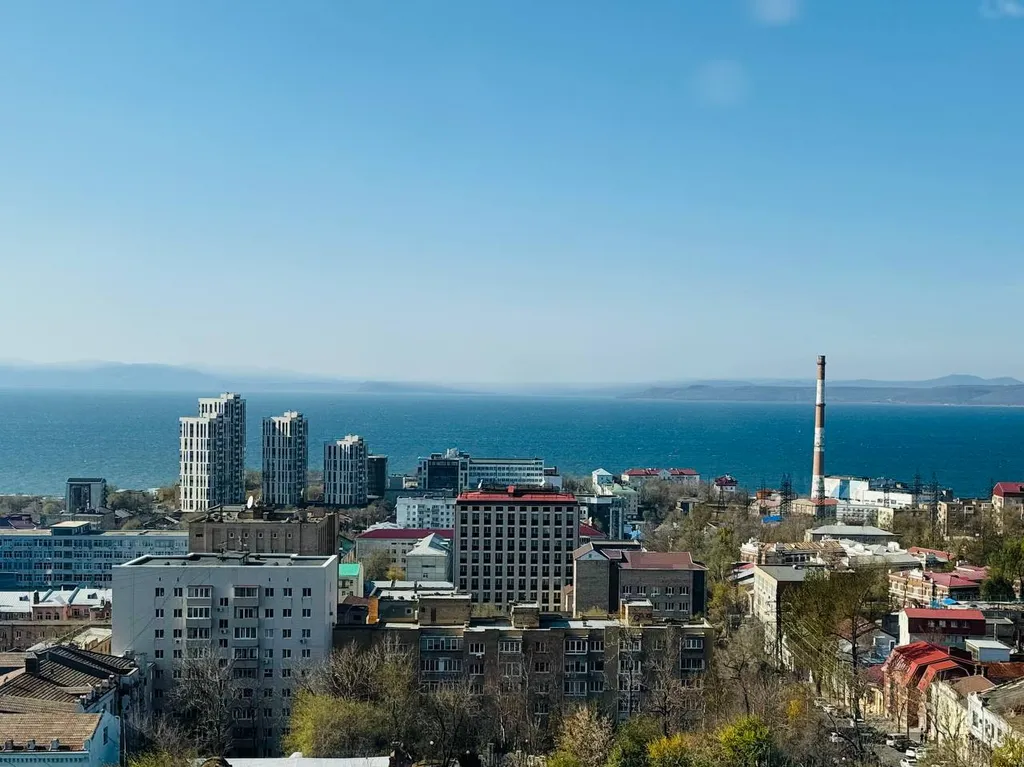 Квартира 2х комнатная квартира в центре, с видом на два залива — Владивосток