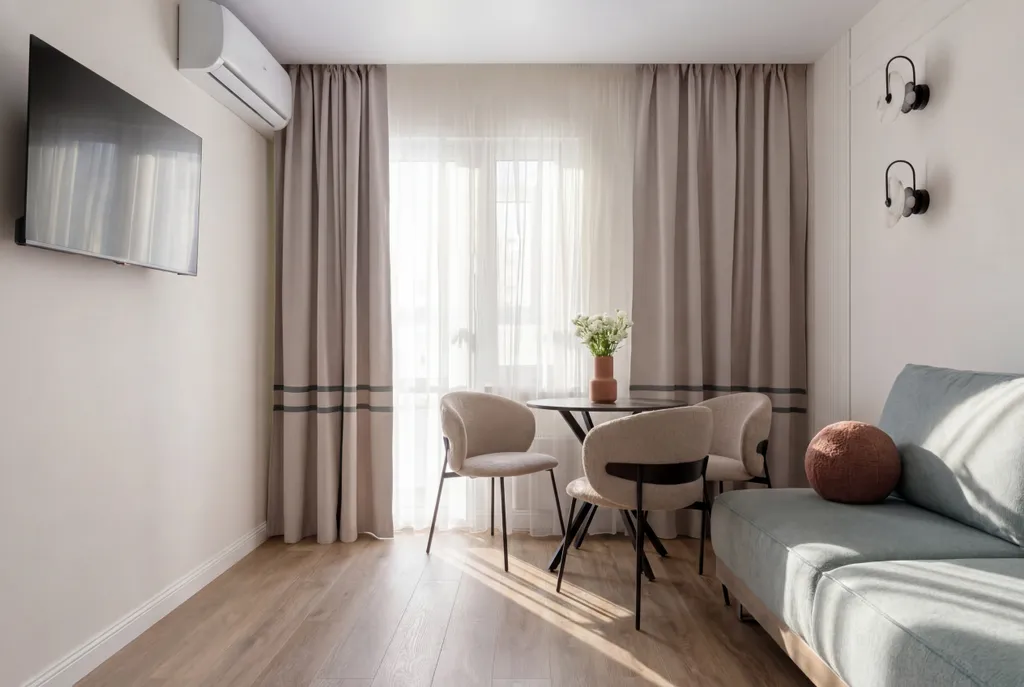 Квартира Квартира в мятных тонах у парка Краснодар с парковкой — Краснодар