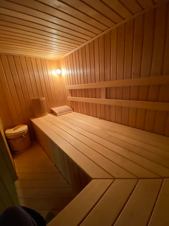 Дом с сауной с гималайской солью