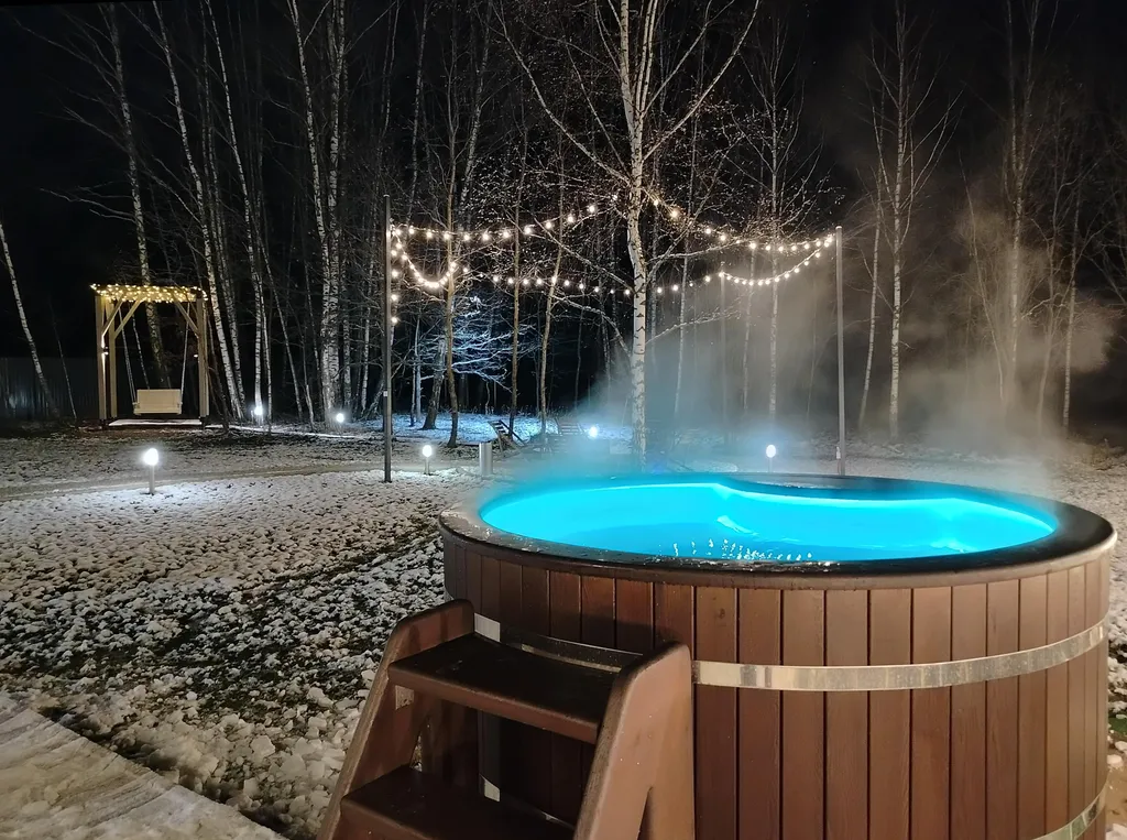 Дом у леса с камином