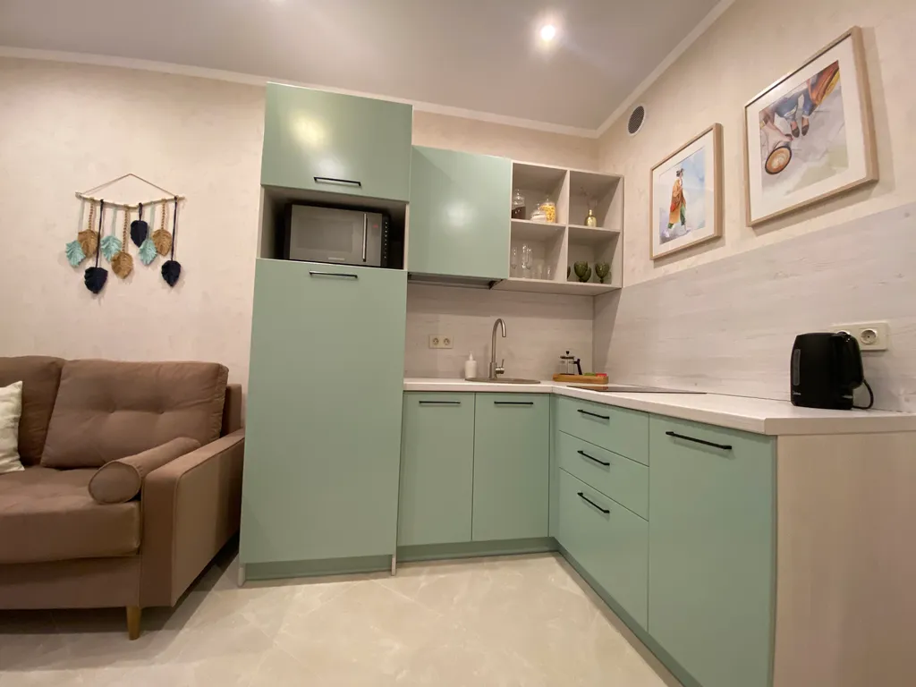 Современная квартира в центре в новом доме с частной парковкой