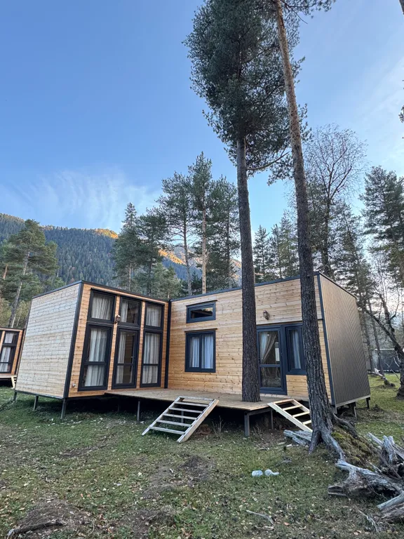 Коттедж 2-комнатный Дом — Архыз