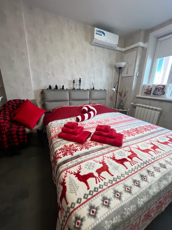 Квартира Квартира Уютная студия с видом на город и Енисей — Красноярск