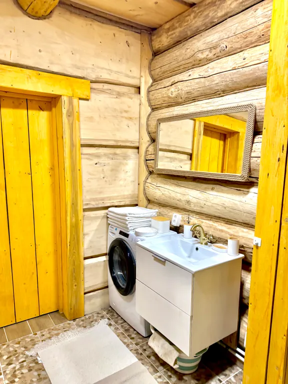 Коттедж Коттедж Шале из сухого бревна — Красное Село