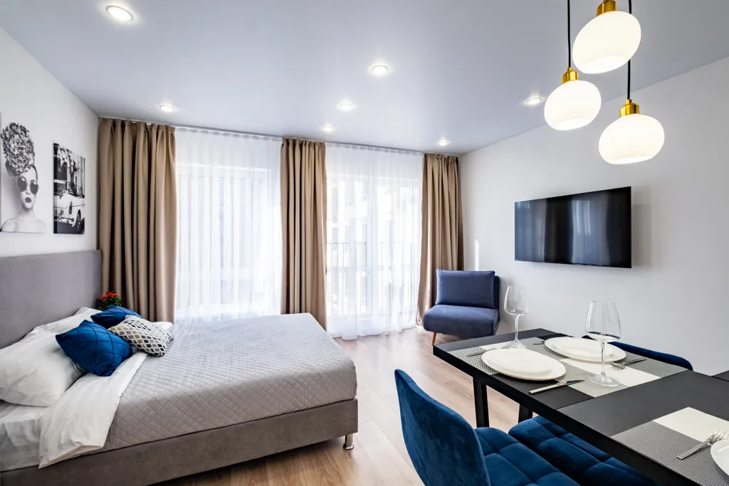 Уютная квартира студия в новом доме