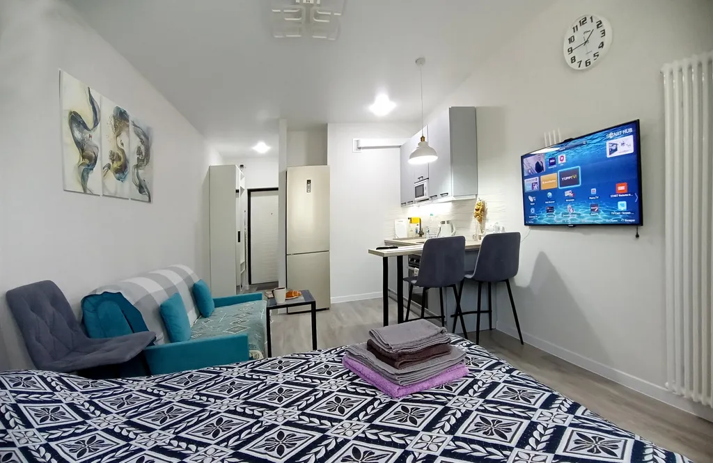 Уютная студия у моря