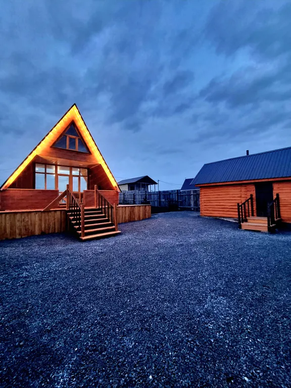 Новый дом у озера с прекрасными видами