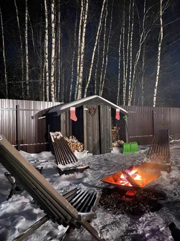 Коттедж Коттедж Барнхаус с камином и сауной на Новой Риге — Телепнево