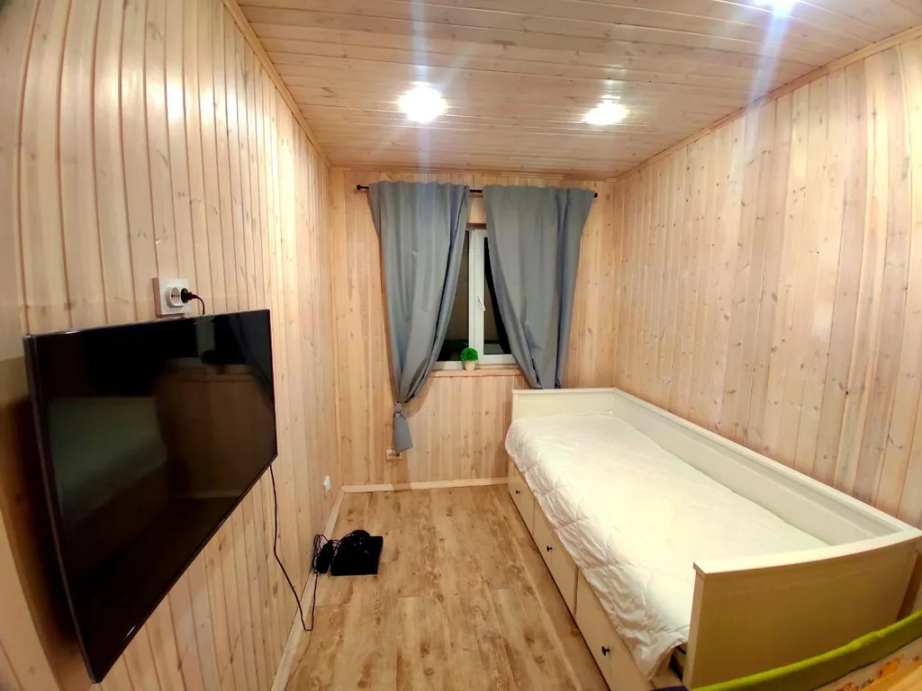 Дом с сауной на дровах