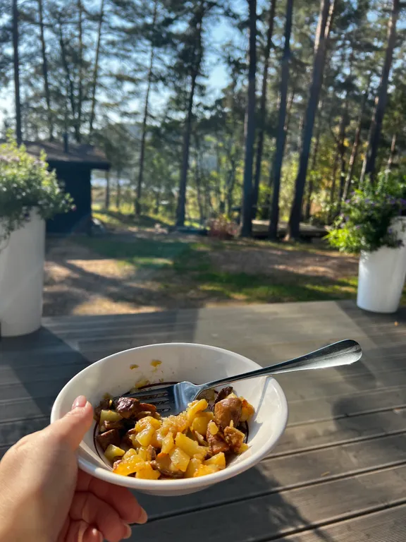 Стильный дом на берегу Ладожского озера с панорамным видом