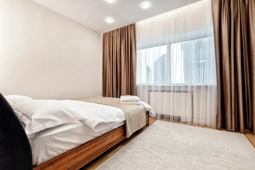 Элитные апартаменты с панорамным видом из окна в самом центре столицы