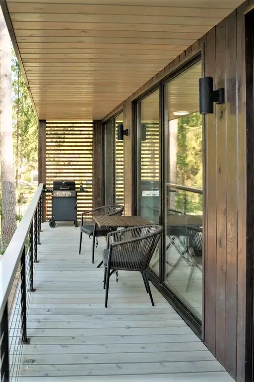 Коттедж Дом с 2 спальнями на 1 линии с видом на озеро — Ермилово