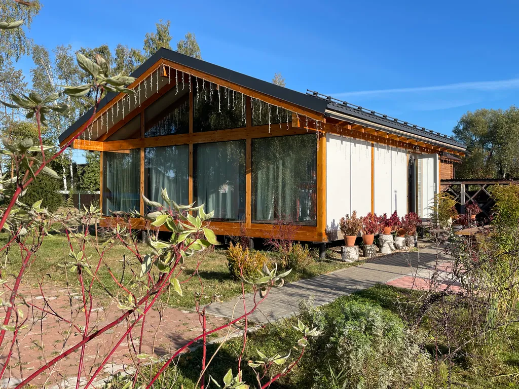 Коттедж Дом с баней в глемпинге Байкал — Павловский Посад