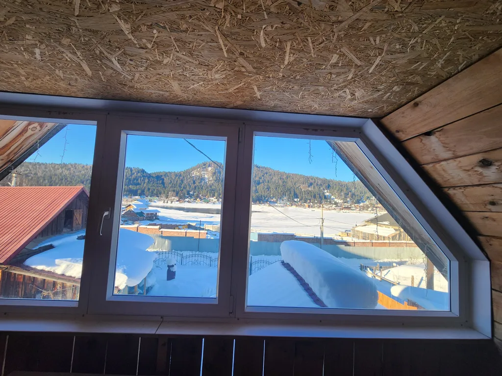 Дом с видом на Телецкое озеро