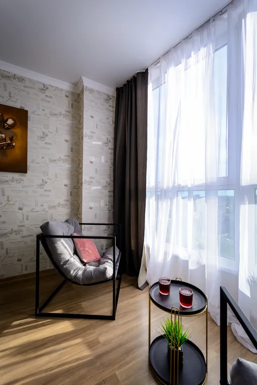 Квартира Апартаменты Бирюзовая нежность с панорамным видом, у парка Галицкого — Краснодар