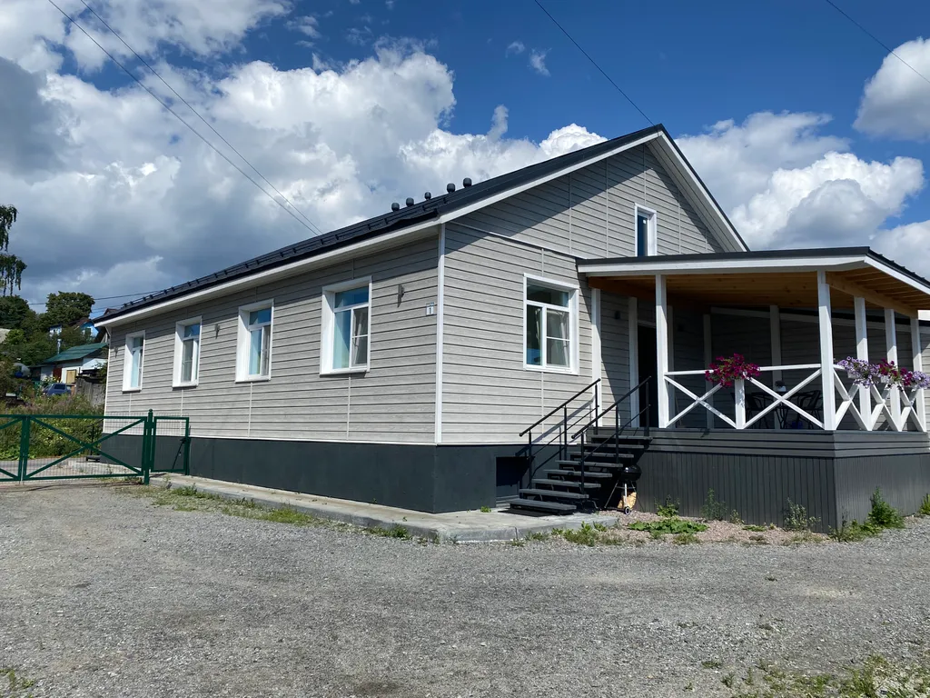 Квартира с сауной и террасой