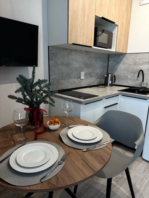 Уютная квартира - студия с видом на озеро