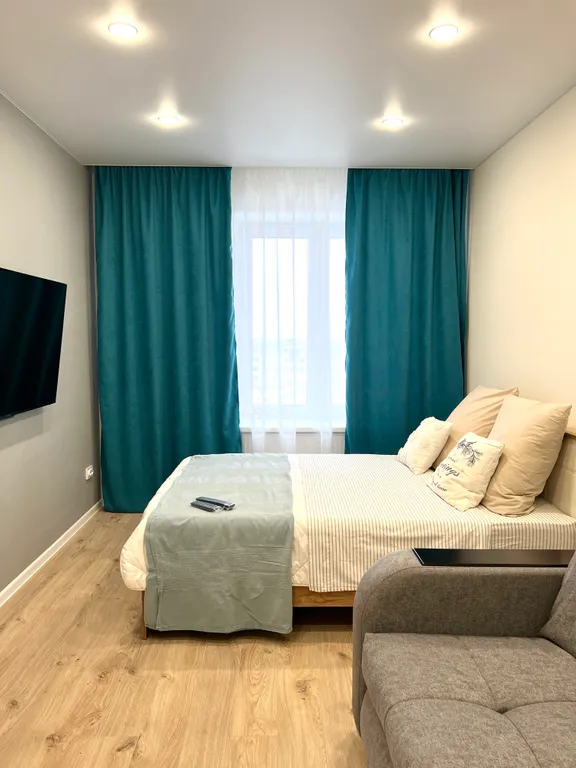 уютная квартира в новом доме.