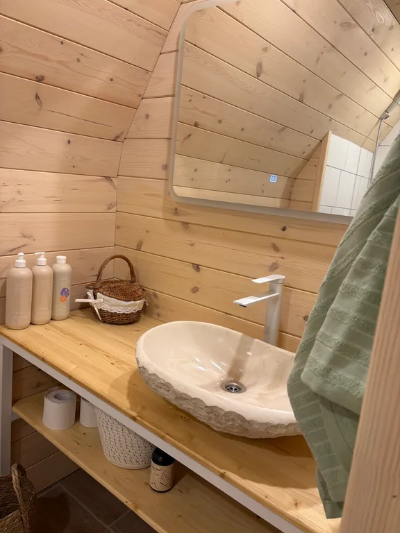 Уютный домик с банным чаном