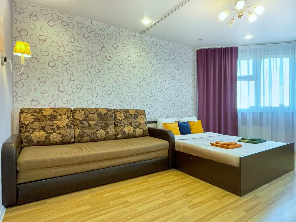 Шикарная квартира до 4 гостей, с большой лоджией