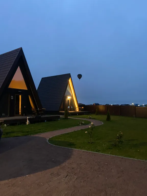 Уютный домик A-Frame