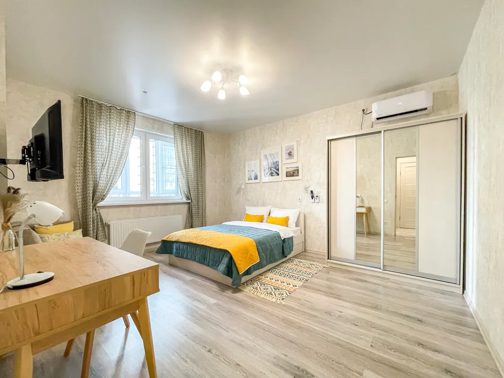 Уютная евро двухкомнатная квартира