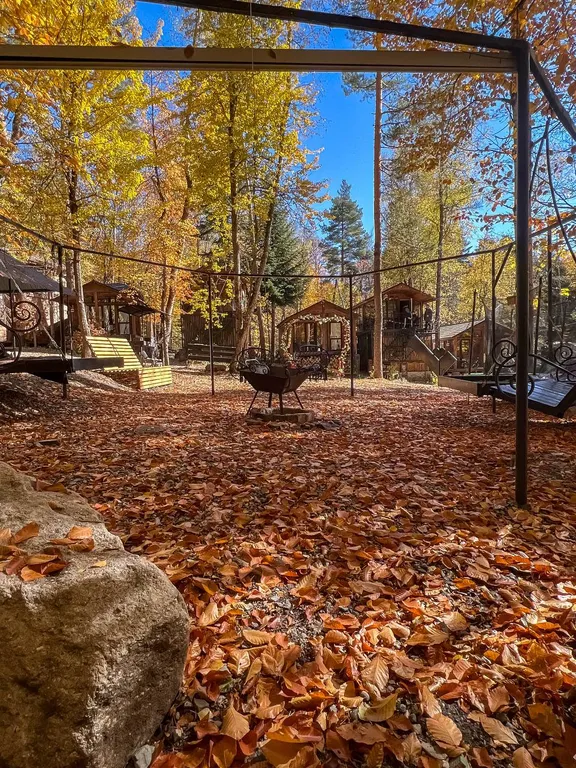 Коттедж Уютный домик с панорамными окнами с видом на лес — Архыз