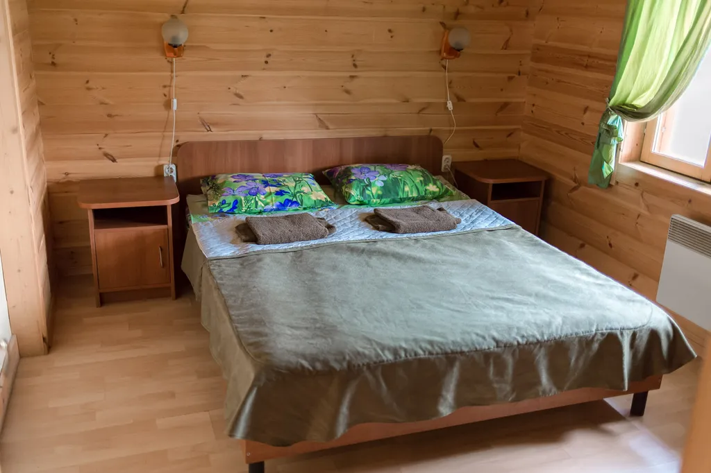 Семейный коттедж с сауной, на тихом берегу озера Воукса