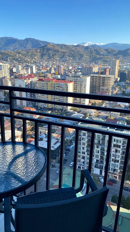 Уютная квартира-студия в центре города для наслаждения видом и комфортом