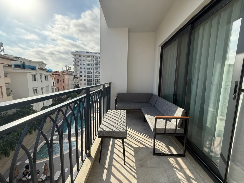 Новая квартира с одной спальней в районы пляжа Клеопатра