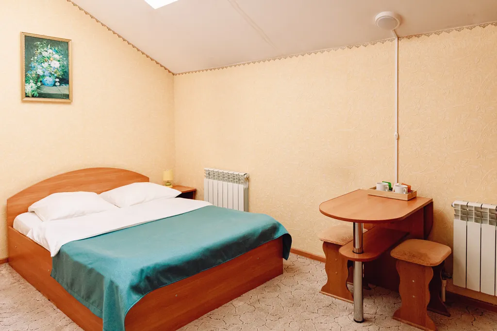 Двухместный номер с 1 кроватью на мансарде