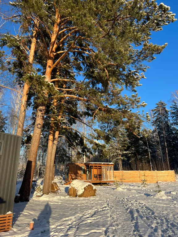 Домики с баней и чанами в Верхнем Дуброво