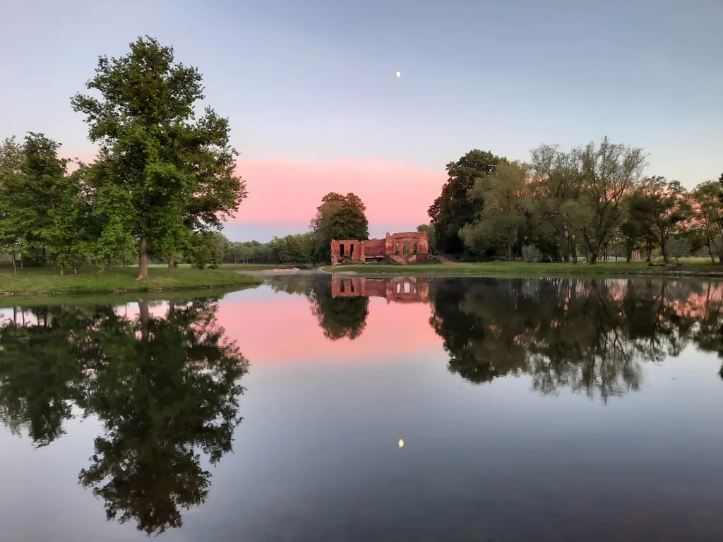 Дом с баней на дровах и камином у пяти озер