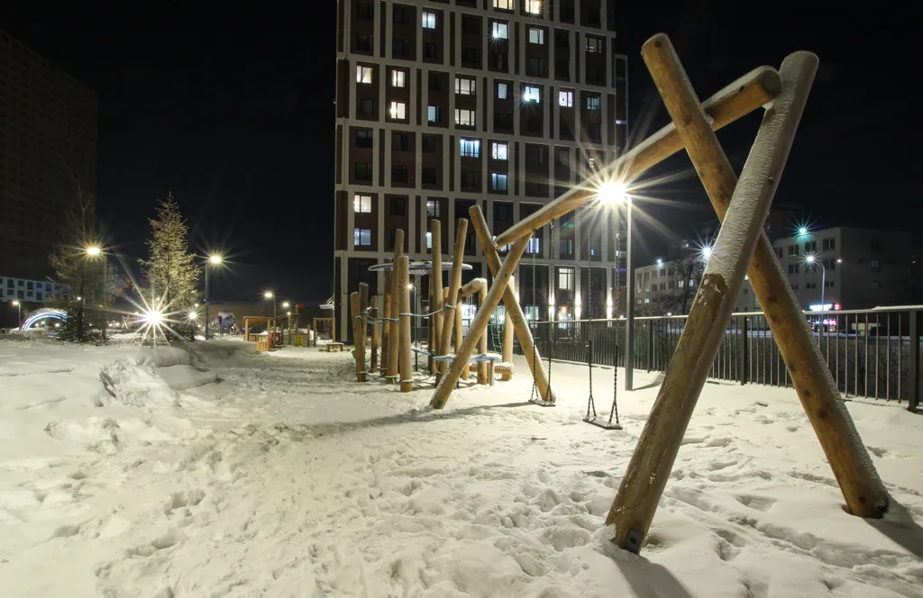 Квартира с видом на город