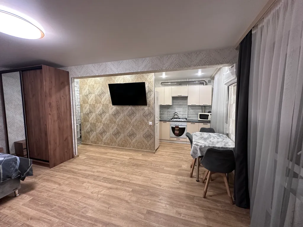 Студия после ремонта