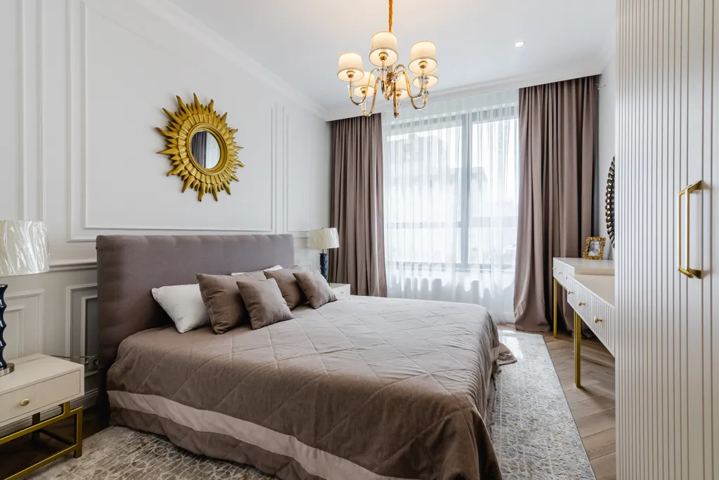 Квартира Open line amir, 2 комнаты с видом на сад — Алматы