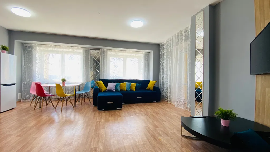 Видовые апартаменты на 16 этаже в Loft стиле