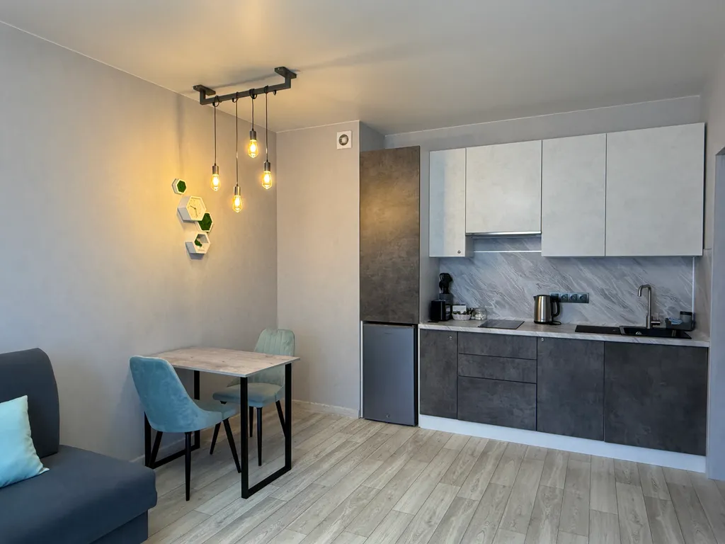 Евро-однокомнатная квартира в новом ЖК около Воинской части