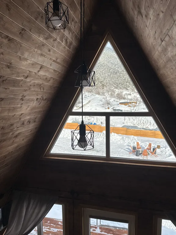 Коттедж Коттедж А-фрейм в живописном месте — Архыз