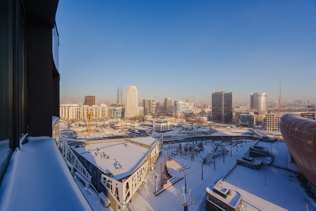 Квартира Уютная 2-к евро квартира в центре с шикарным видом на город — Екатеринбург