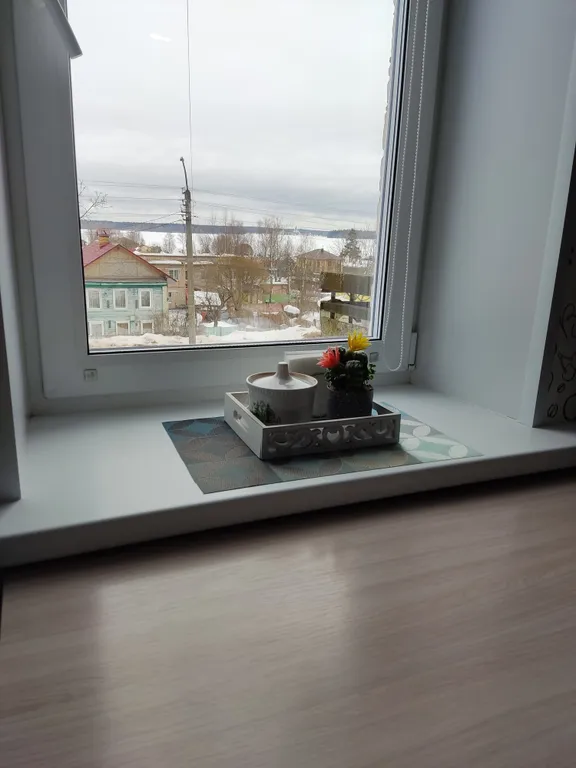 Уютная квартира с видом на озеро