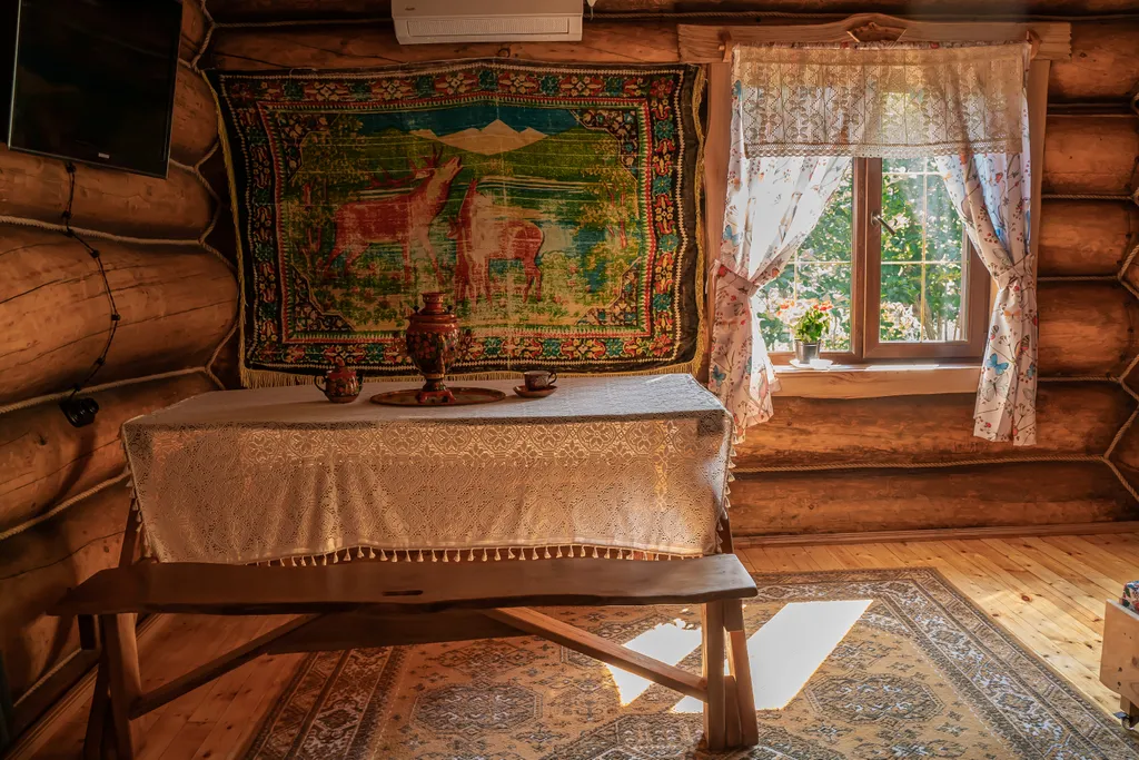 Коттедж Двухэтажный дом из сруба — Пластунка