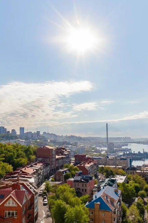 Уютный апартамент с видом на Золотой мост