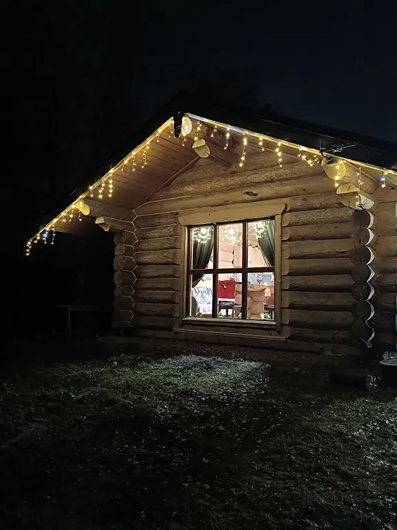 Дом-баня Дом охотника на берегу озера Нигозеро