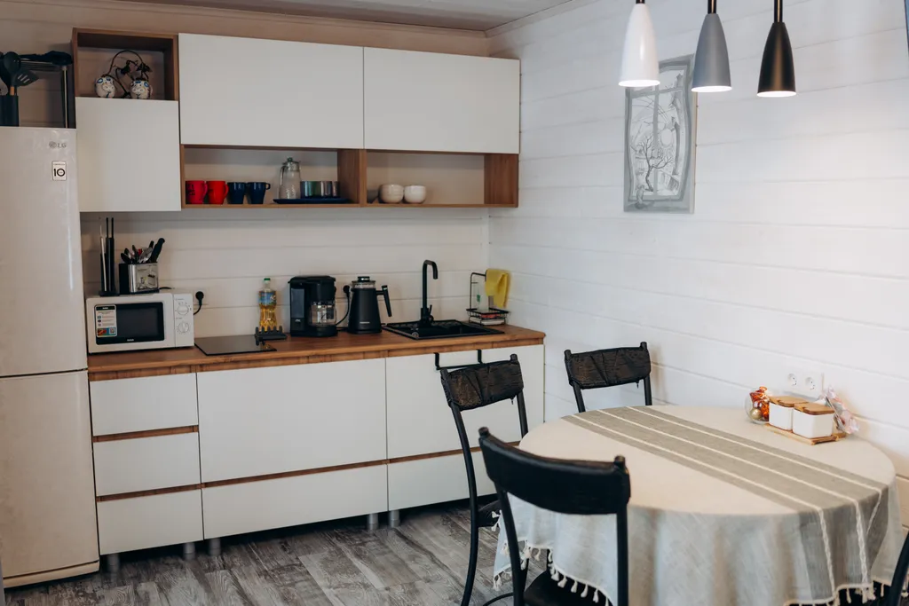 Уютный домик на берегу Ладожского озера с сауной и баней