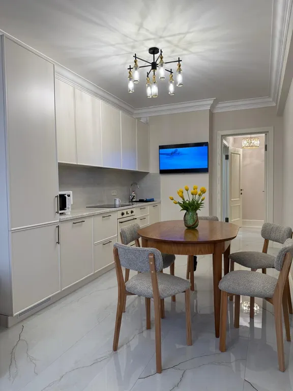 Квартира Новая уютная чистая квартира с евроремонтом с видом на море — Махачкала