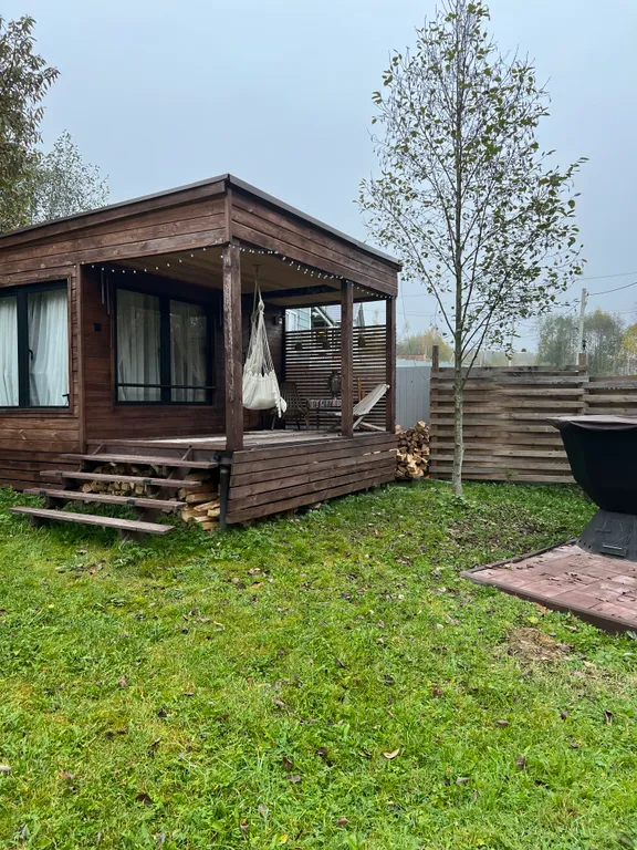 Дом с баней и чаном