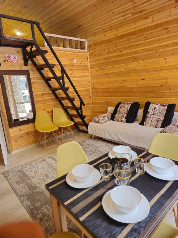 Барнхаус в хвойном лесу