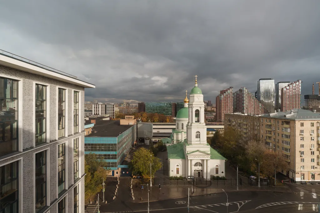 Квартира Квартира Видовая студия Аквамарин в самом центре Москвы, 3 мин до М. Павелецкая — Москва